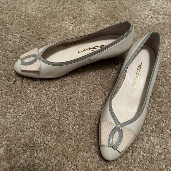 Lancel Paris Low Heeled Shoes - Picture 3 of 5